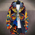 Tarni | Luxe cardigan geïnspireerd op kunst