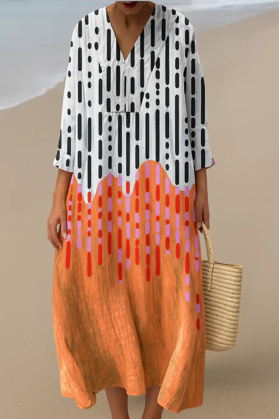 ELARA™ | ABSTRACT MAXI JURK