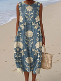 Belle Boho Midi Jurk