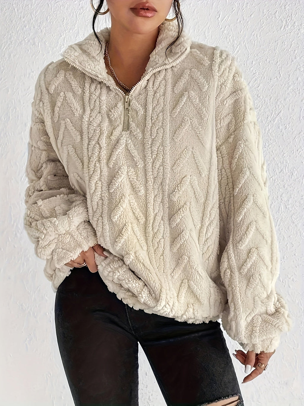 Elegante Fleece Trui