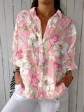 Frances – Elegante Bloemen Blouse