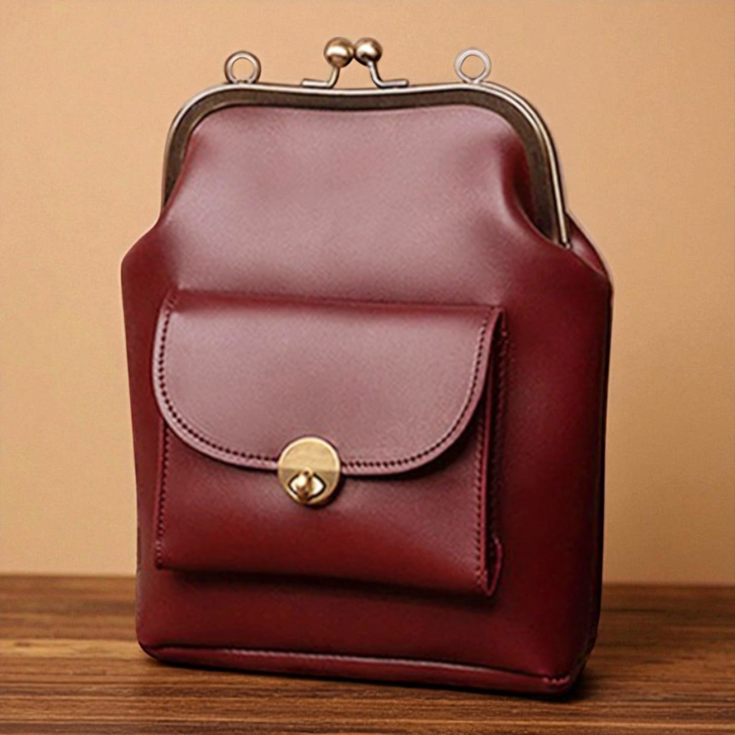 Vintage tas Max - belangrijkste retro stijl elegante Grace stukken
