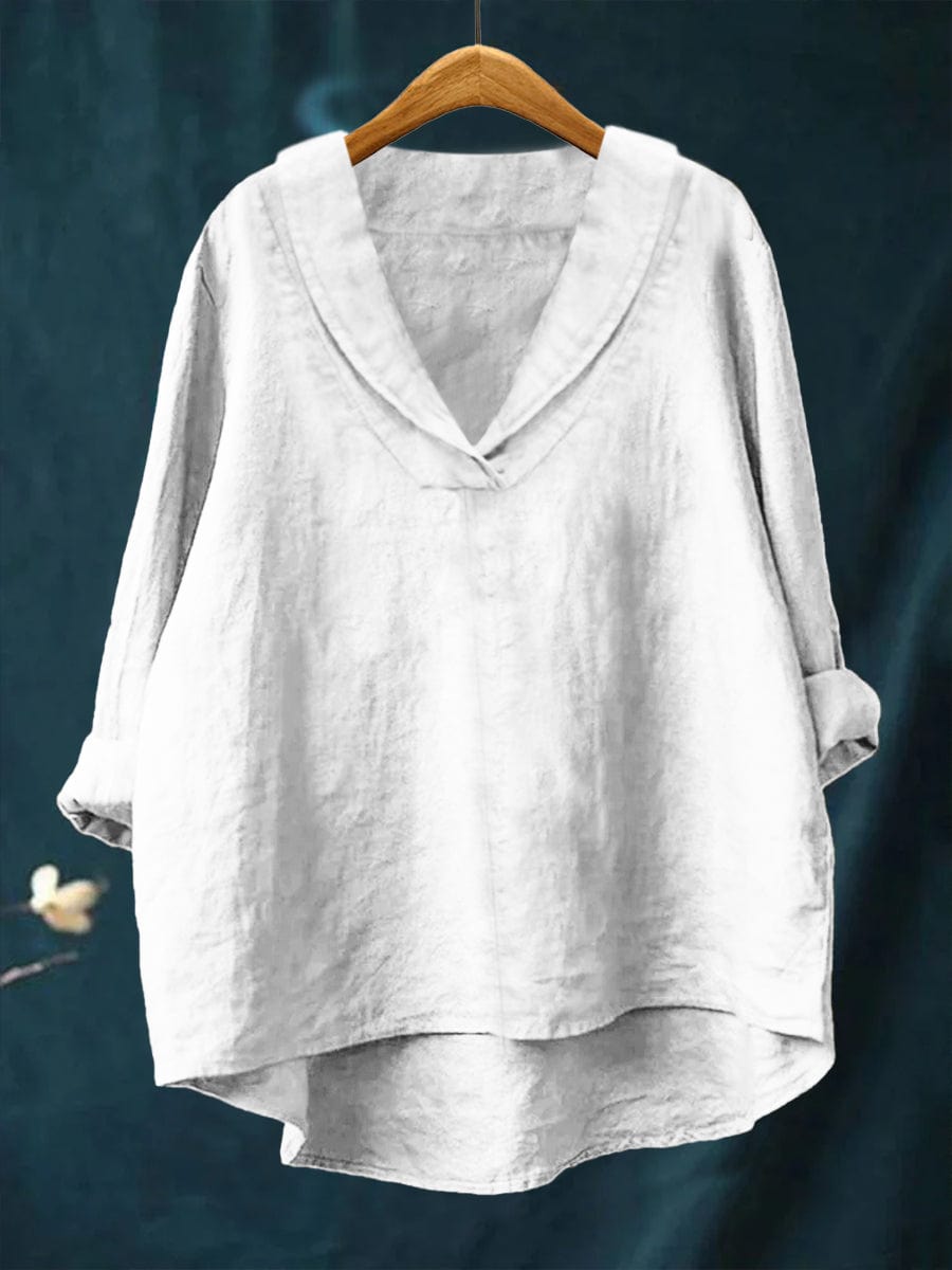 Samantha | Elegante Linnen Zomerblouse