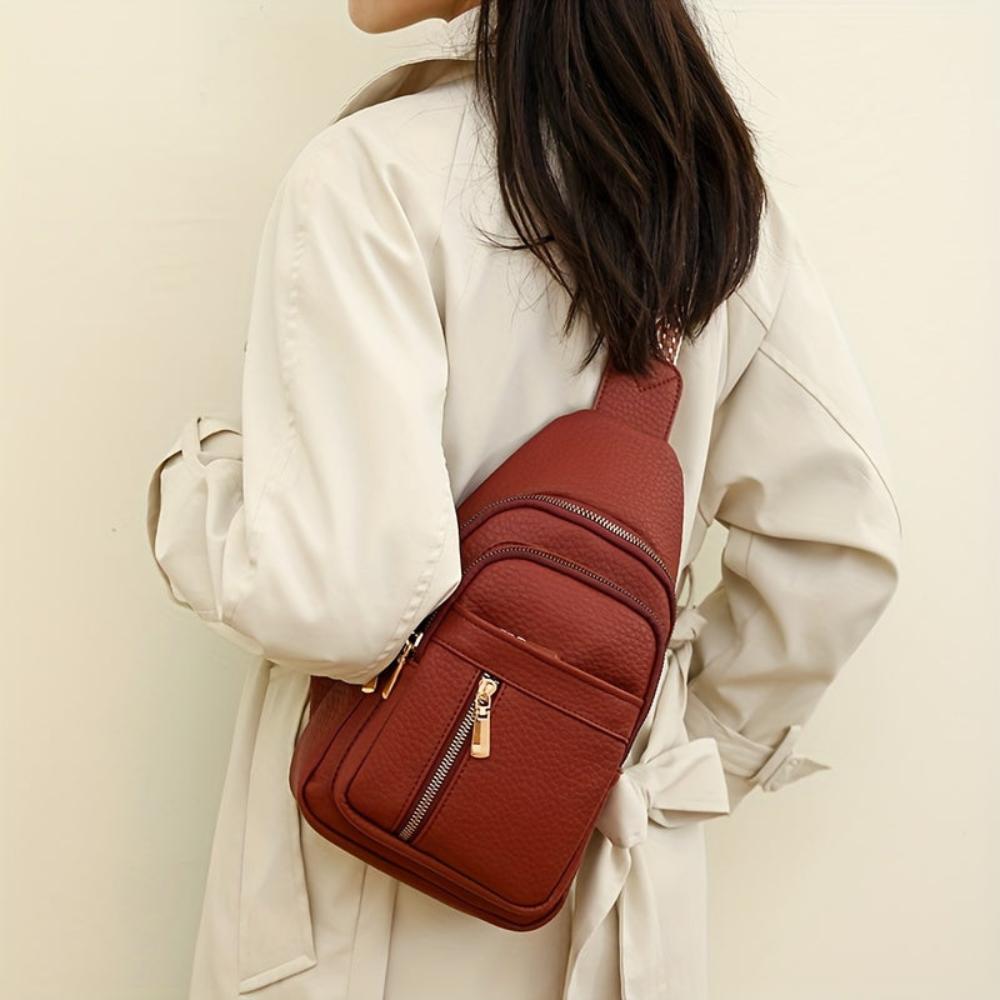 Hazel Vintage Kist Schoudertas