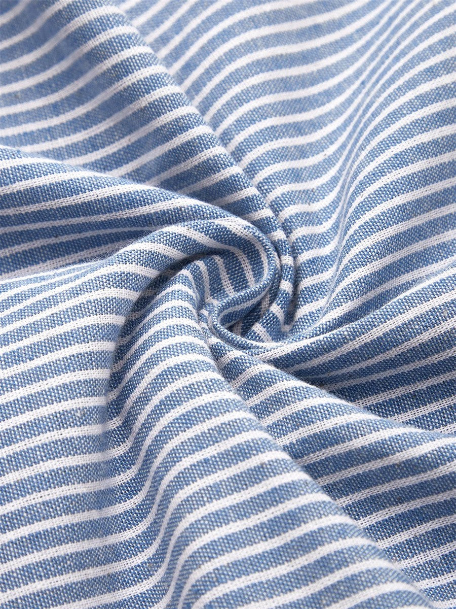 Wanda | Gestreepte Midi-Jurk