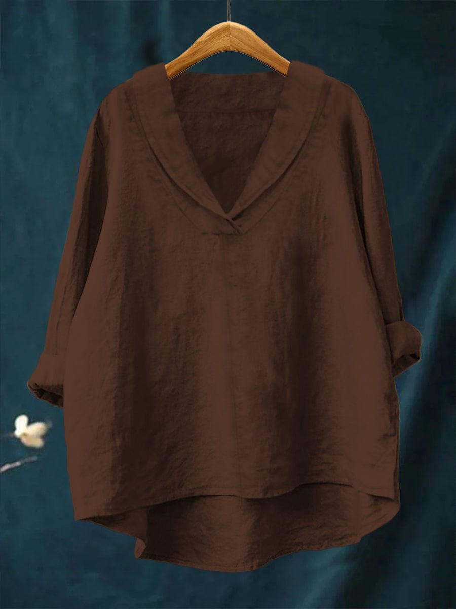 Samantha | Elegante Linnen Zomerblouse