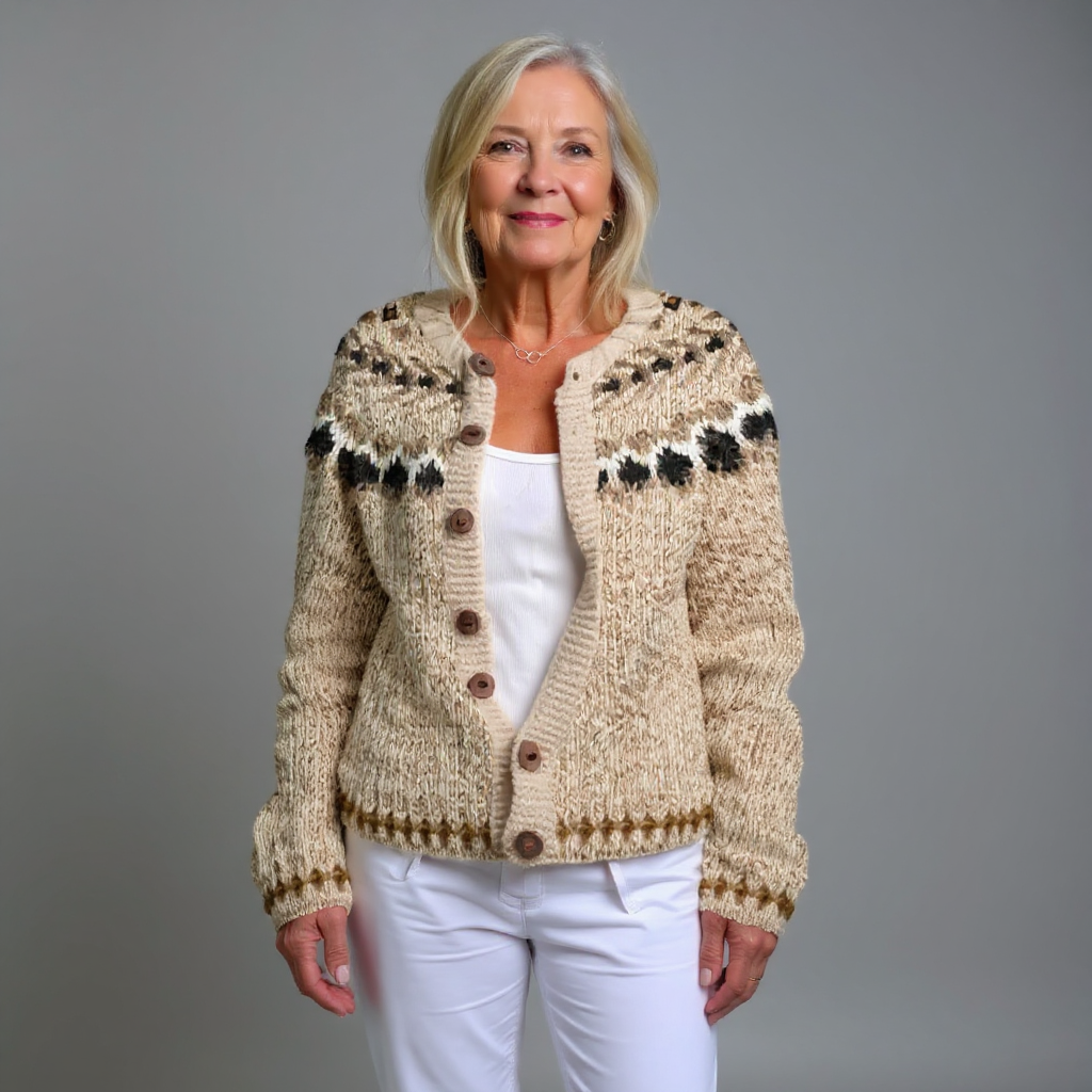Lois & Tom's  - Classic Icelandic Wool Cardigan