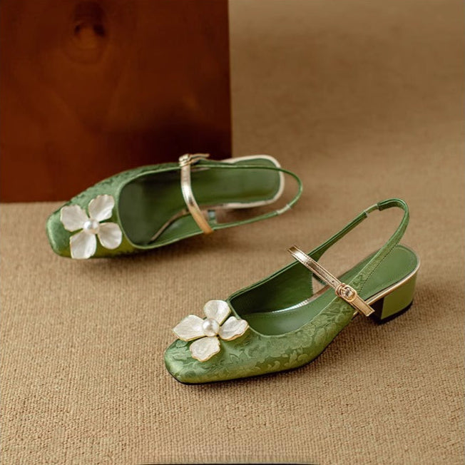 Eloise - Elegante Damesschoen met Bloemdetail