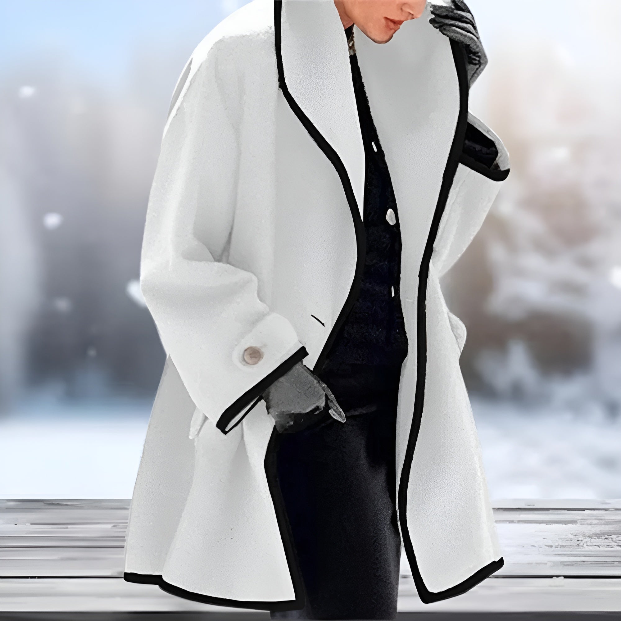 Elei | Warme Jas met Elegante Details