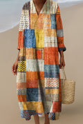 ELARA | PATCHWORK BOHO JURK