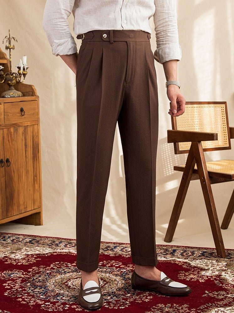 Sesto Seersucker Broek