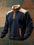 Rafael - Heren Retro Warme Outdoor Trui